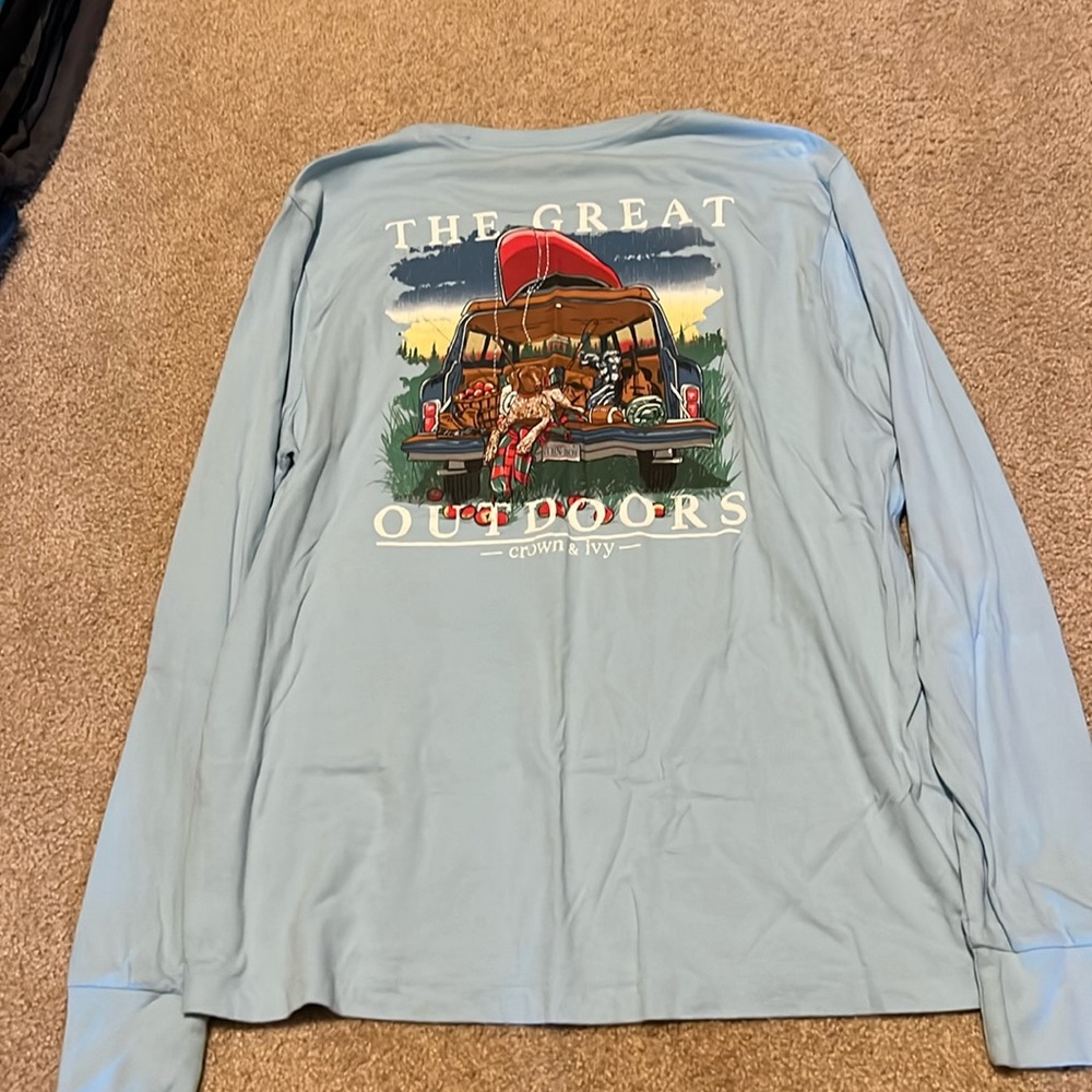 Men’s large crown ivy long sleeve